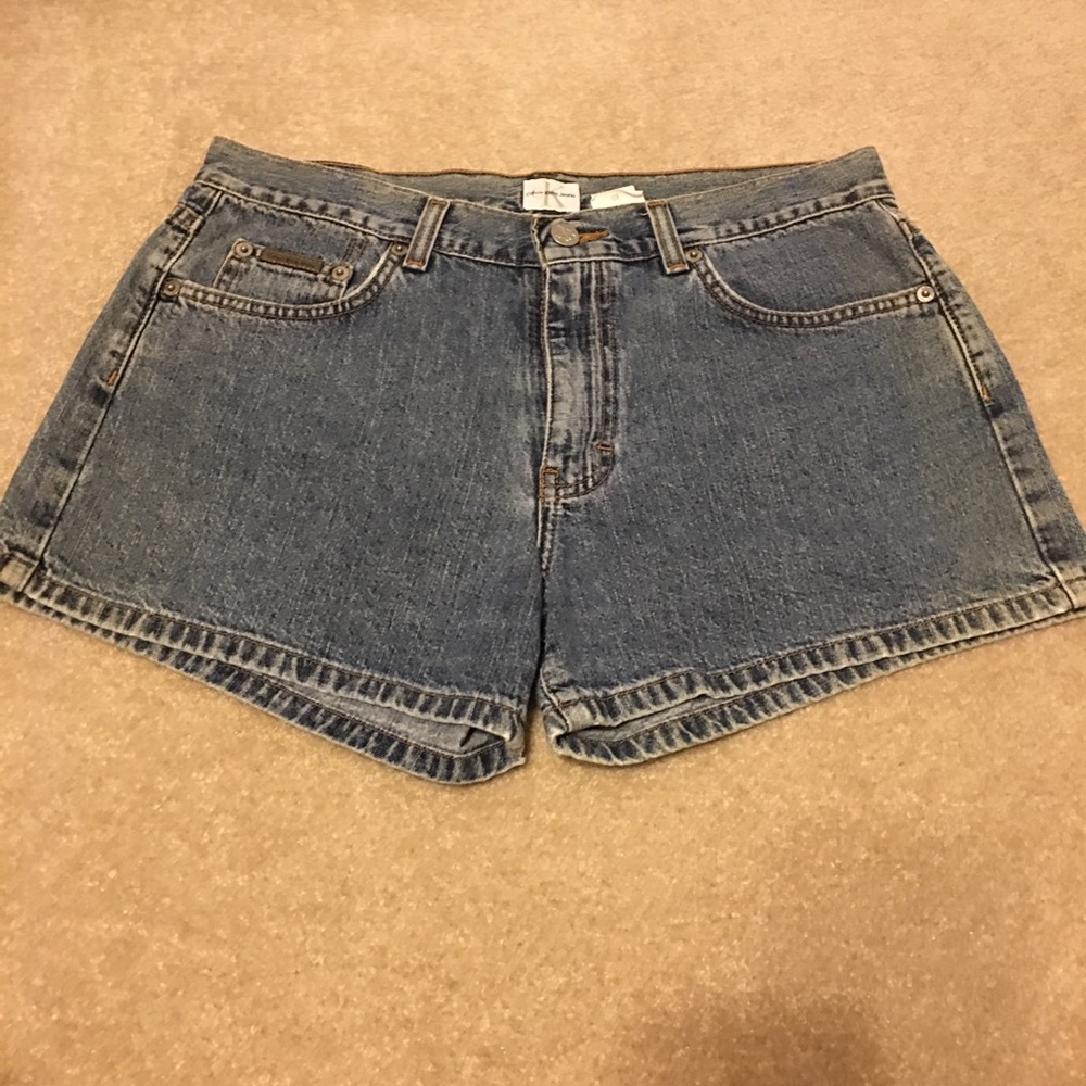 Vintage Calvin Klein Denim Shorts Size 9